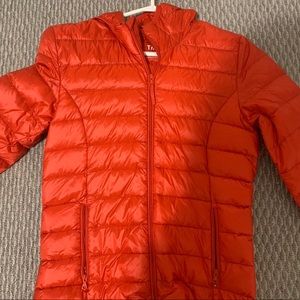 Red TNA bubble jacket